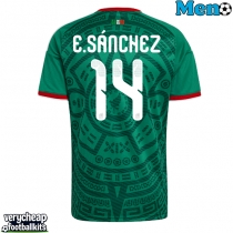 Mexico Erick Sanchez #14 Replica Home Shirt World Cup 2026 Short Sleeve